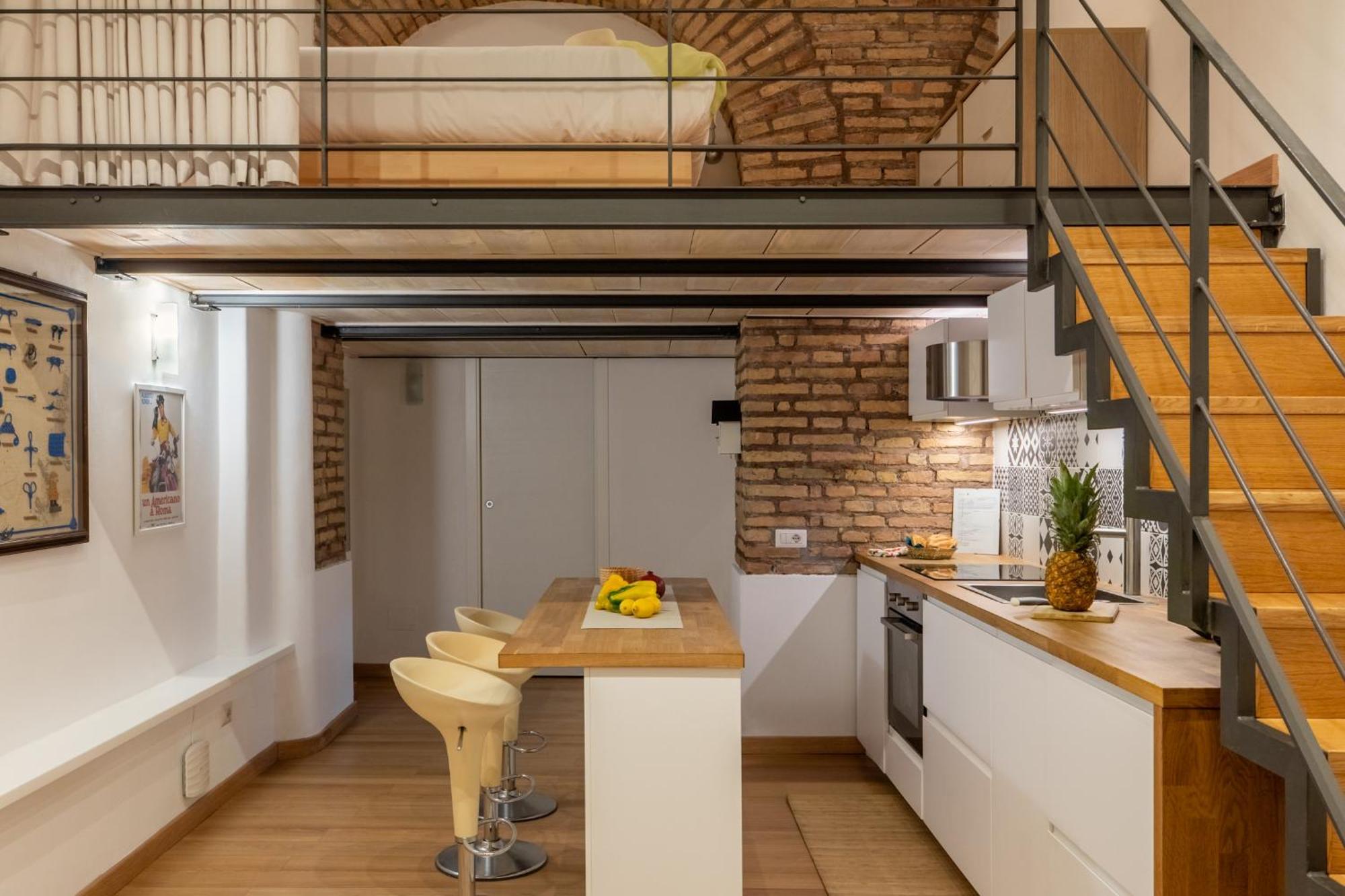 Apartamento Iflat Cozy & Serene Loft Two Steps From Vatican *