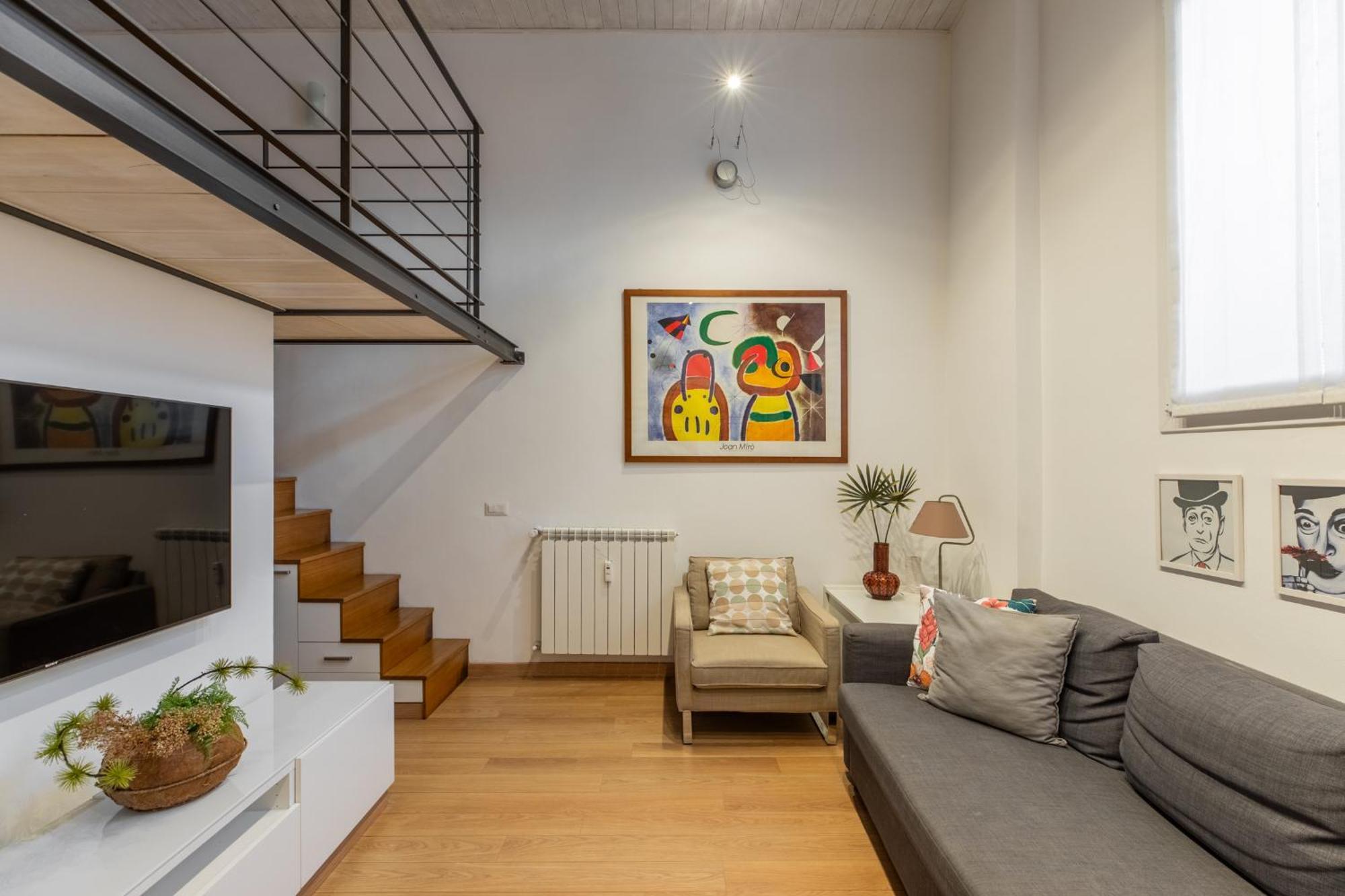 Iflat Cozy & Serene Loft Two Steps From Vatican Apartamento *
