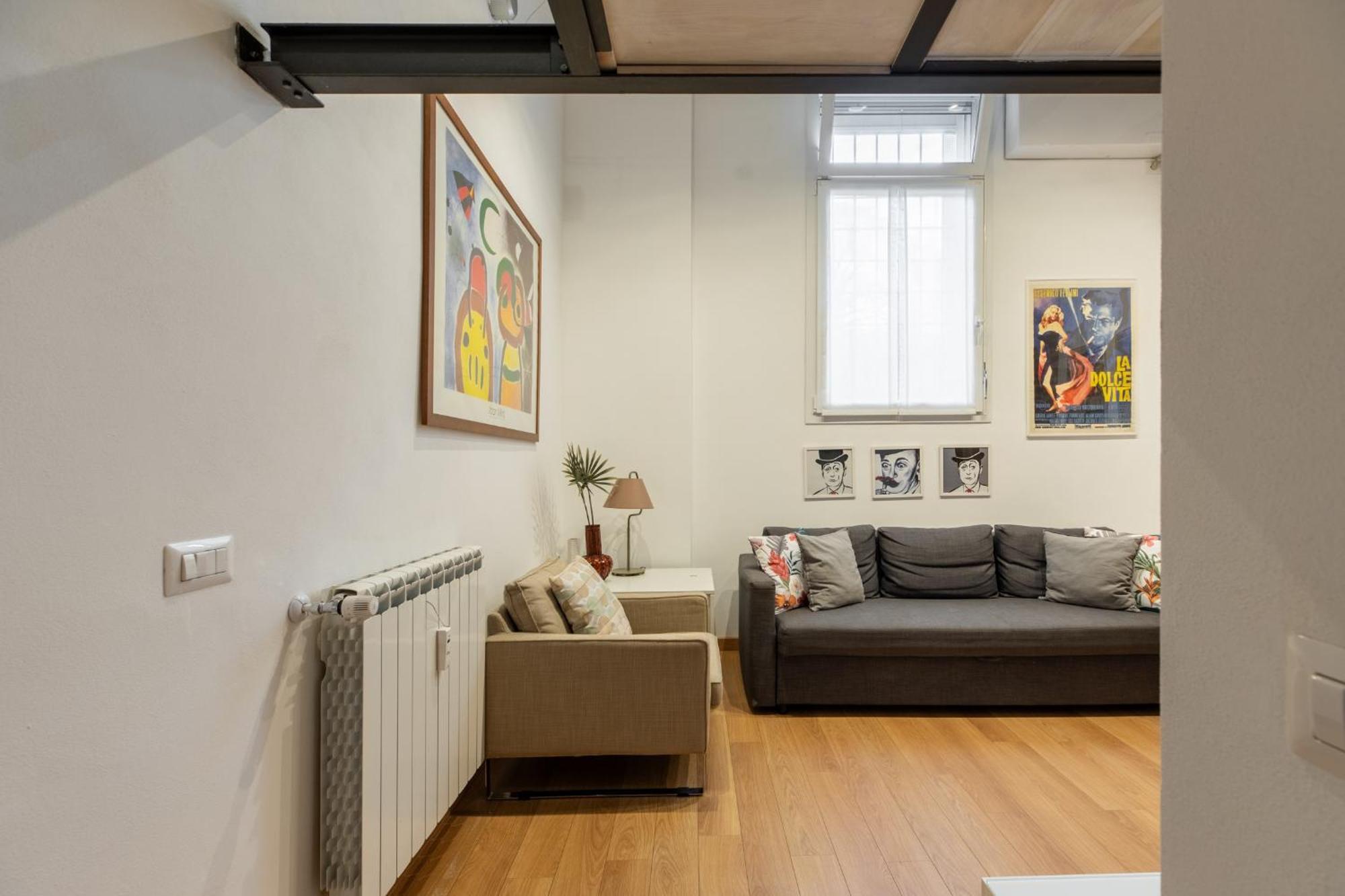 Iflat Cozy & Serene Loft Two Steps From Vatican Roma