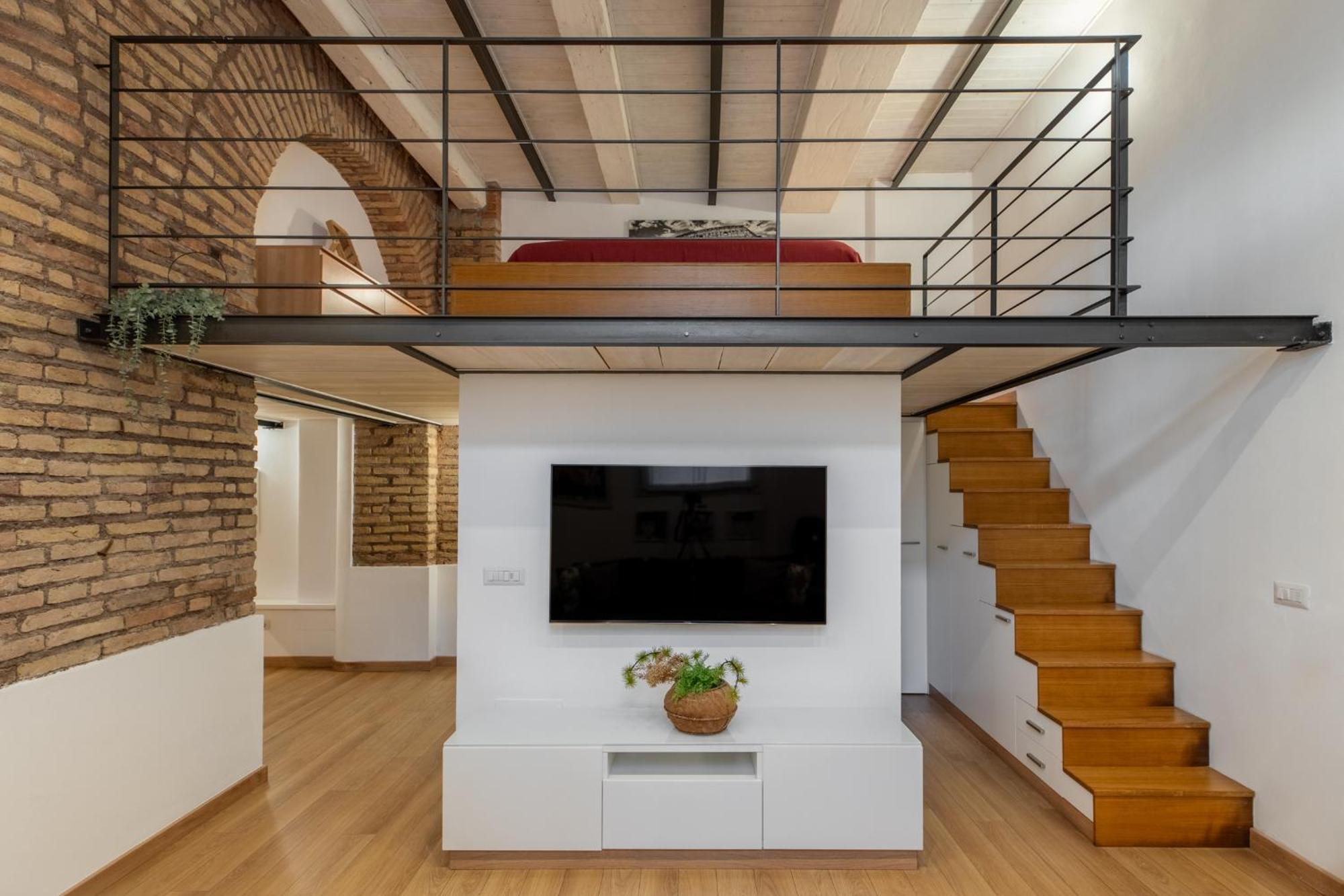 Iflat Cozy & Serene Loft Two Steps From Vatican Apartamento