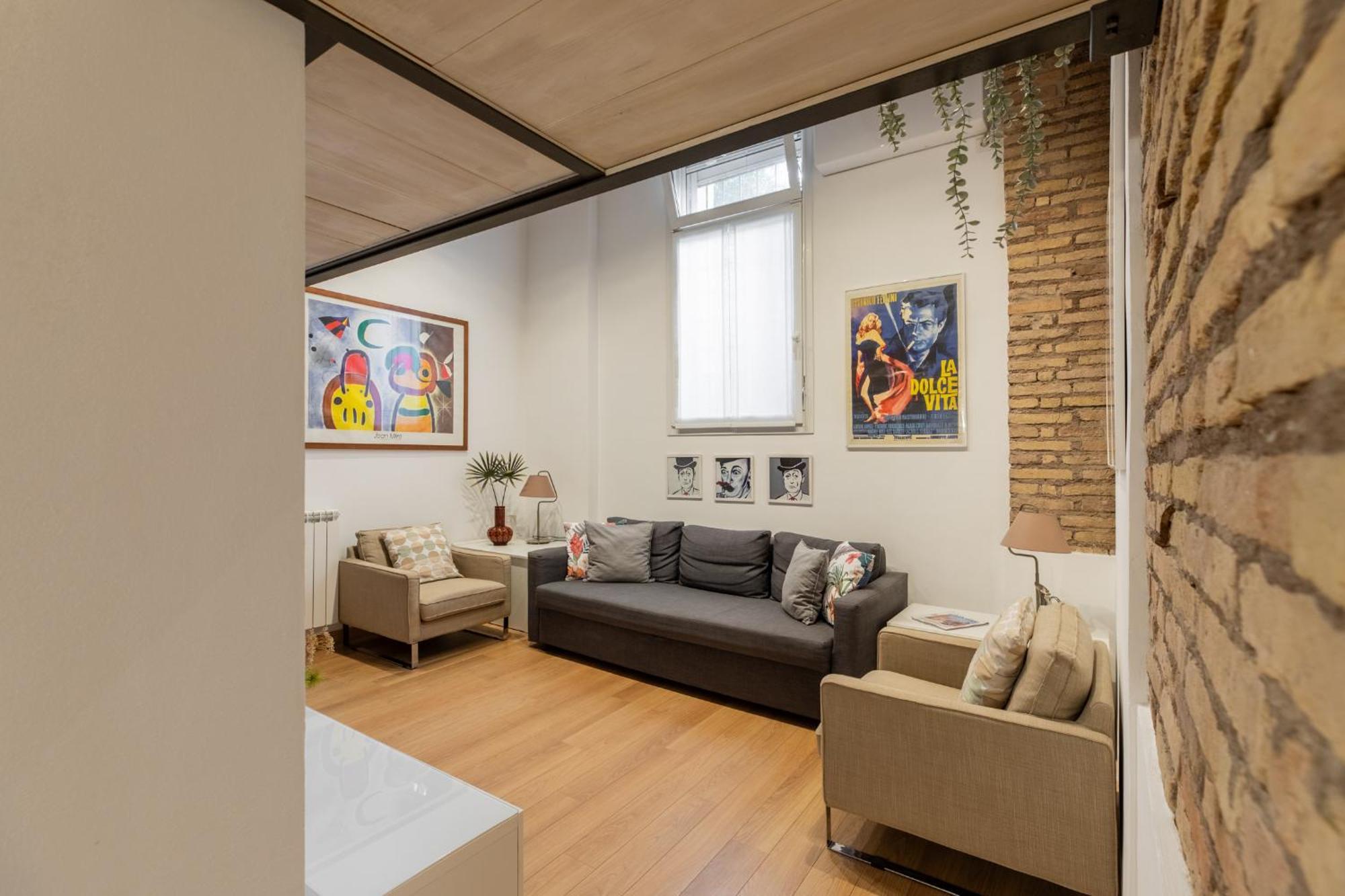 Apartamento Iflat Cozy & Serene Loft Two Steps From Vatican